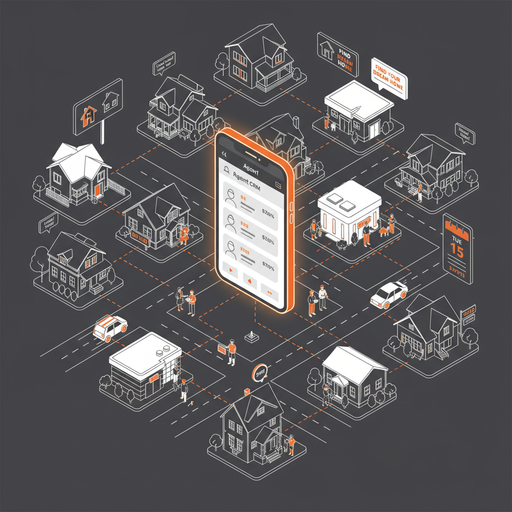 Real estate agent lead system